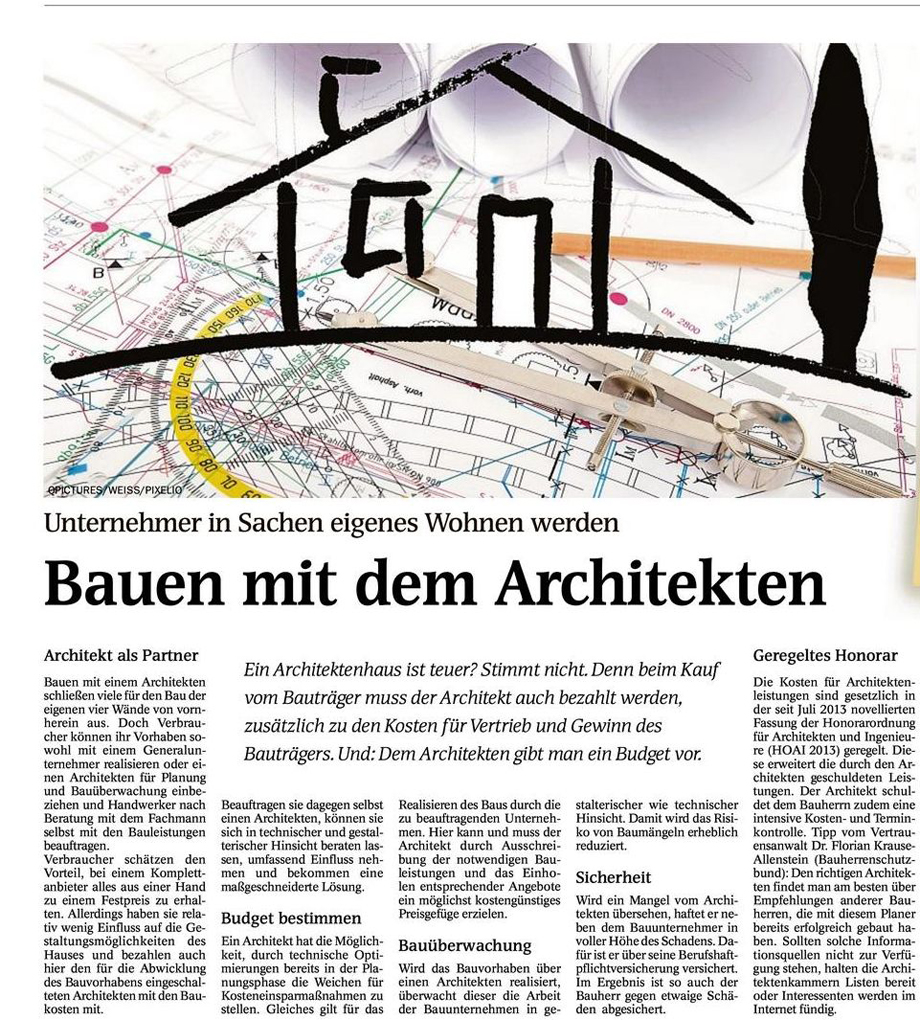 Wohnen und Leben / Münchner Merkur/tz/ 13.06.2015